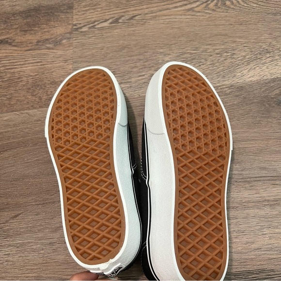 New Vans Black Authentic Shoe 6.5 Lifestyle, Original Icon, Lightweight Canvas - Picture 6 of 11